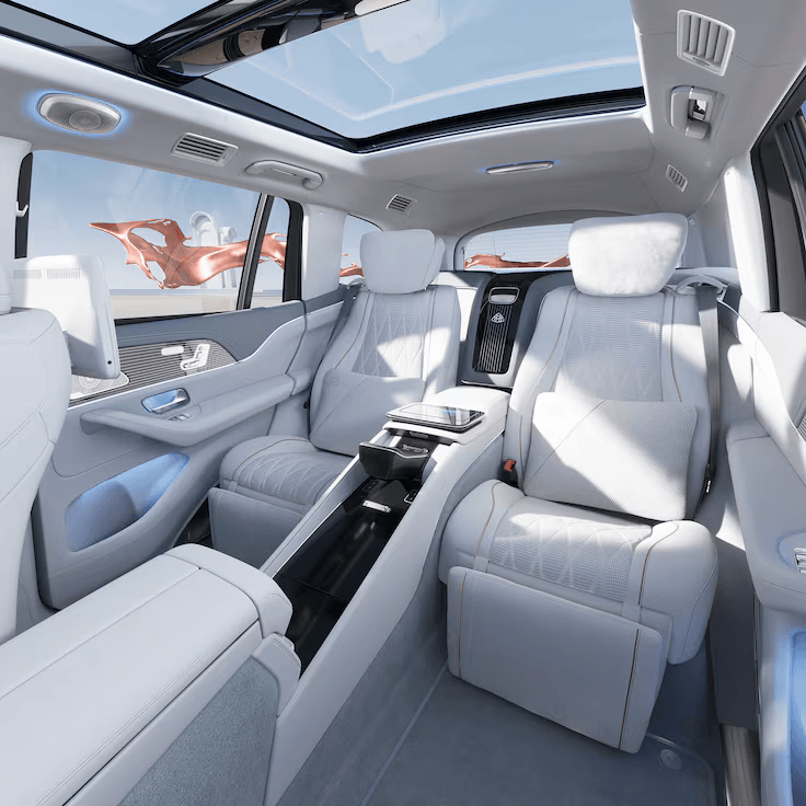 Mercedes Maybach Gls 600 Interior 1