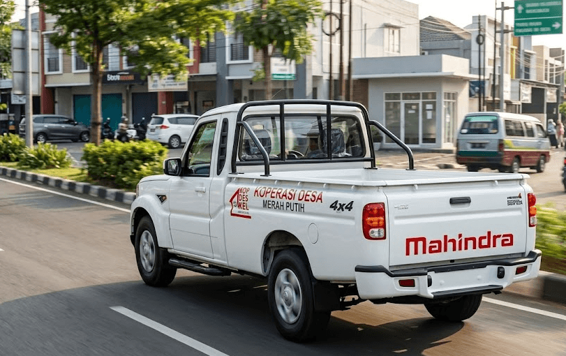 Mobil Pickup Mahindra Asal India Untuk Kdmp