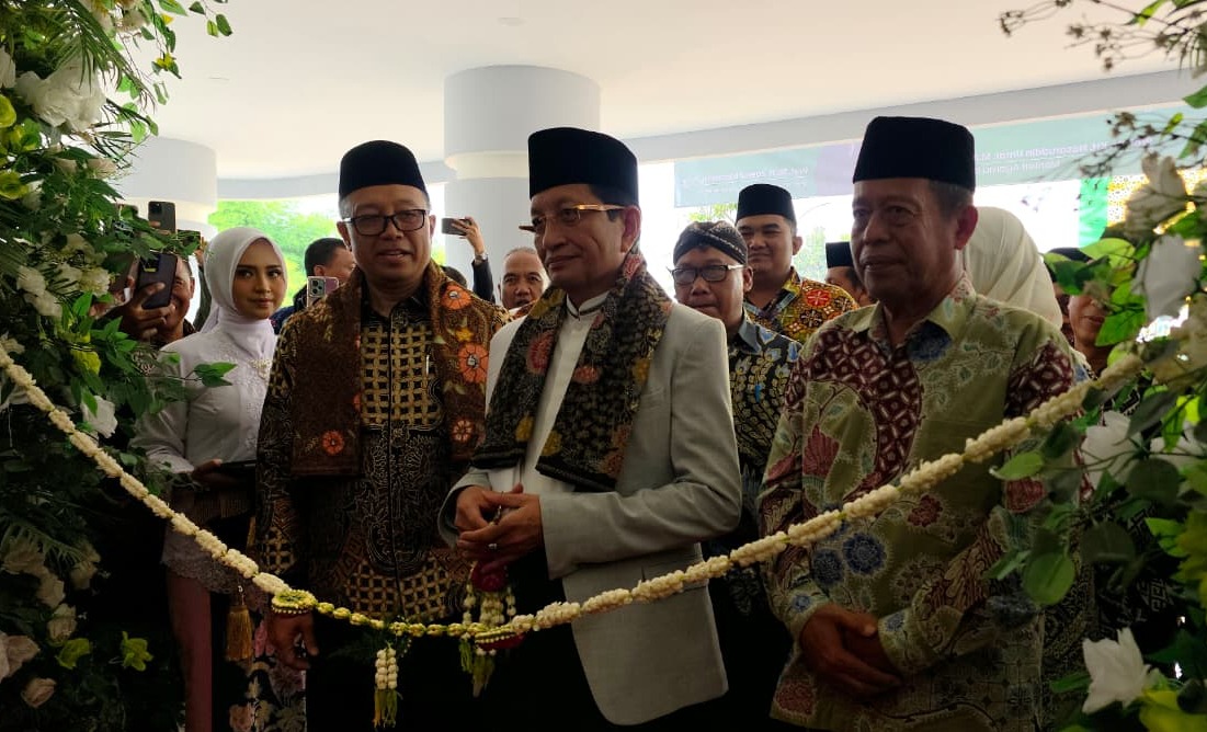 Nasaruddin Umar Resmikan Gedung Laboratorium Terpadu Di Uin Gus Dur