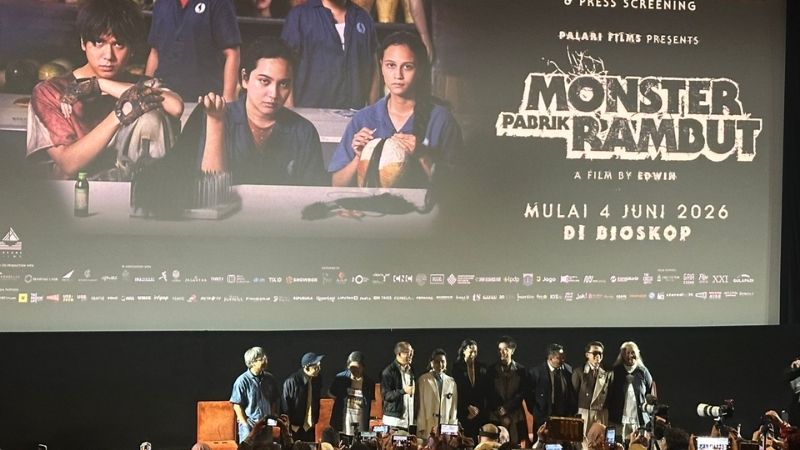 Peluncuran Film Monster Pabrik Rambut Holopis