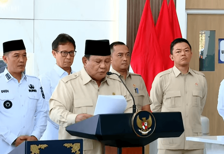 Prabowo Subianto Di Pesisir Barat