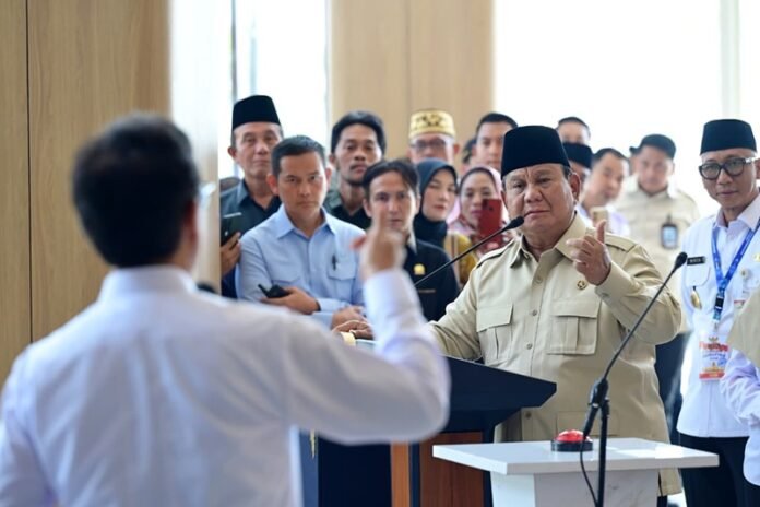 Presiden Prabowo Lampung Holopis