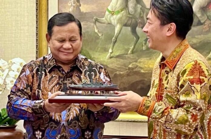 Presiden Prabowo Menhan Jepang Holopis