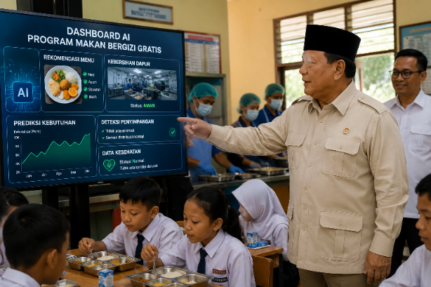 Presiden Prabowo MBG Holopis