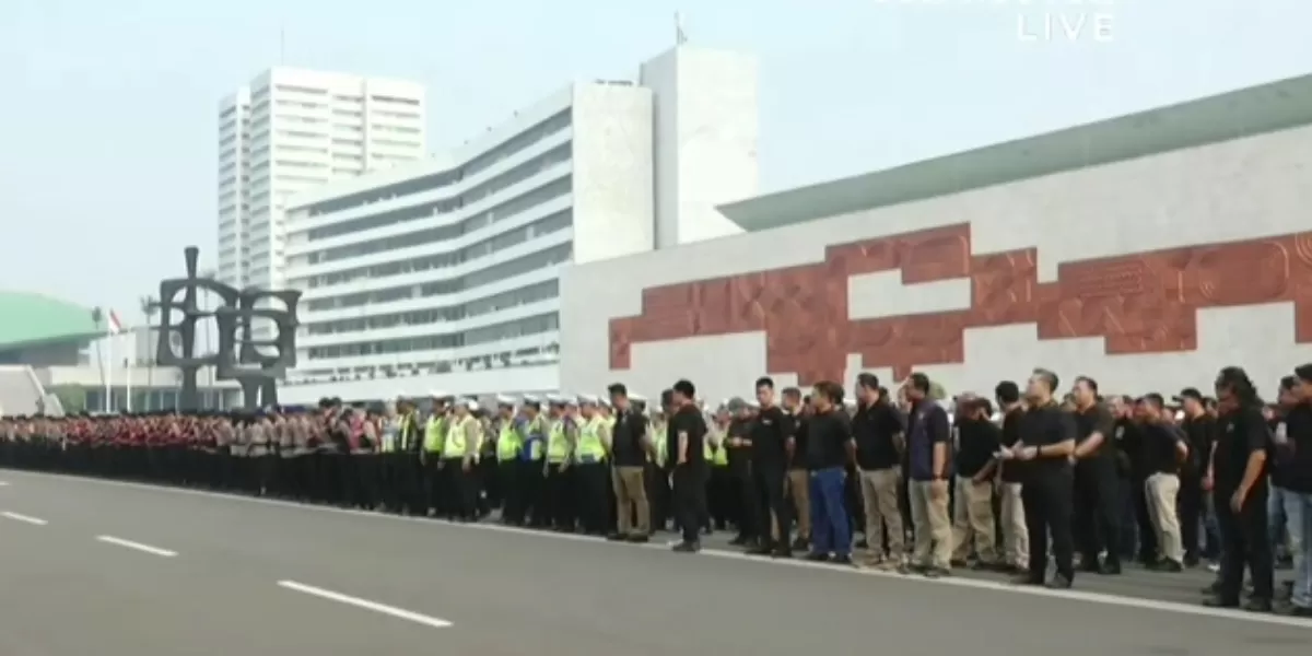 Apel Pengamanan Demo Holopis