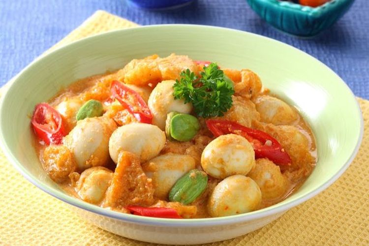 Telur putih oseng Holopis