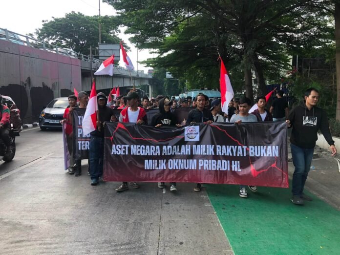 Aksi Jaringan Pemuda Pemerhati Aset Nasional Japanas