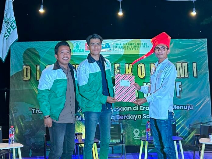 Diskusi Ekonomi Desa Bersama.speda Sulsel