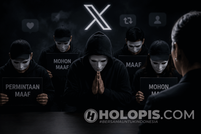 Ilustrasi Mohon Maaf Holopis