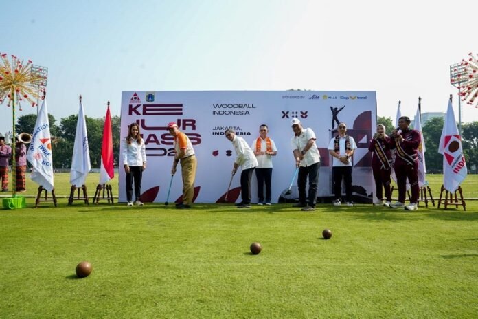 Indonesia Woodball Association Iwba Resmi Membuka Kejuaraan Nasional Kejurnas Woodball 2026 Di Lapangan Banteng Gambir Jakarta Pusat Holopis