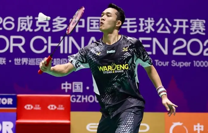 Jonatan Christie Di China Open 2026 Holopis