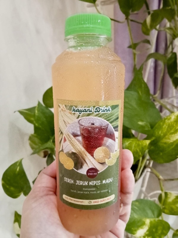 Kayani Drink Hadirkan Minuman Sehat dengan Pemanis Alami 100 Persen Madu 2 Kayani Drink Sereh Jeruk Nipis Madu