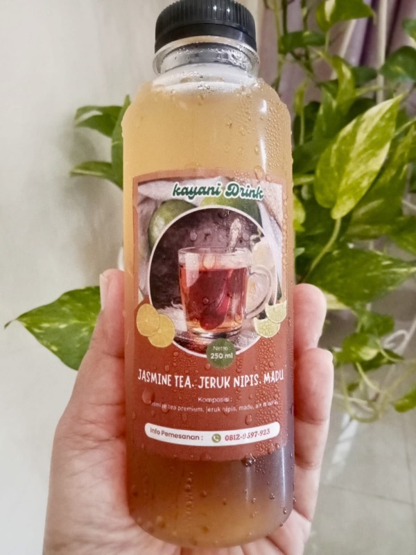 Kayani Drink Hadirkan Minuman Sehat dengan Pemanis Alami 100 Persen Madu 3 Kayani Drink Jasmine Tea