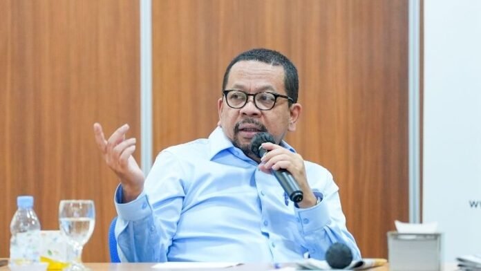 Kepala Badan Komunikasi Pemerintah Bakom Muhammad Qodari Holopis