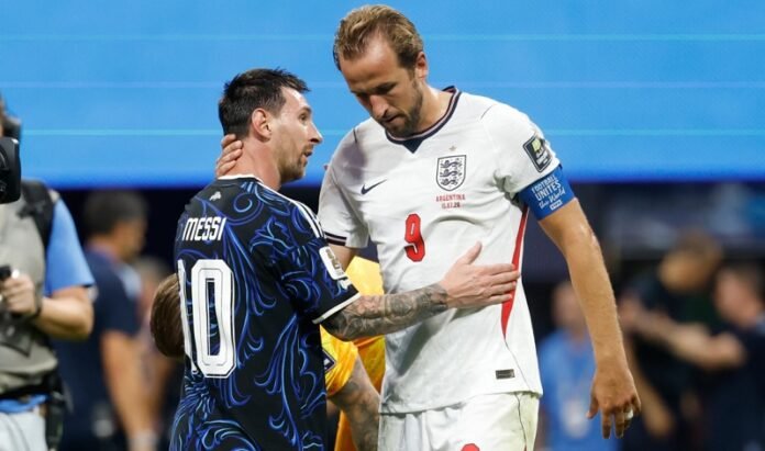 Lionel Messi Dan Harry Kane Usai Laga Inggris Vs Argentina Di Piala Dunia 2026 Holopis