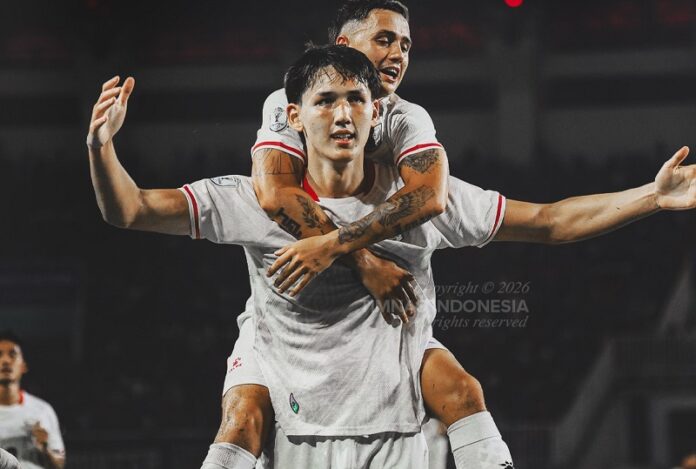 Mitchell Baker Selebrasi Gol Bersama Timnas Indonesia Vs Kamboja Di Piala Aff 2026 Holopis