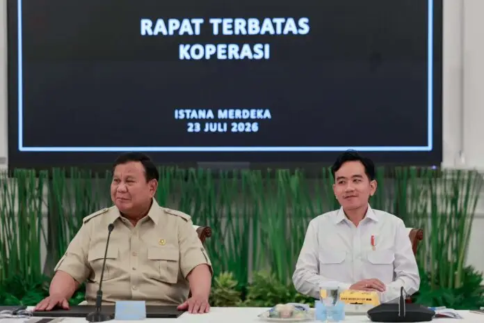 Prabowo Gibran Di Rapat Terbatas Koperasi 24 Juli 2026