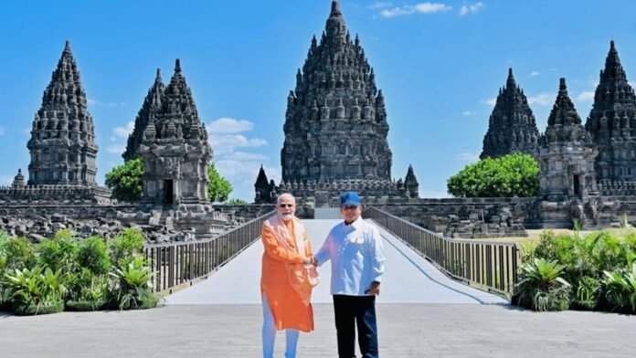 Prabowo Bersama Modi Holopis