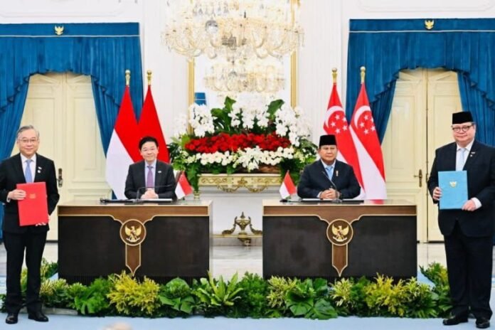 Presiden Prabowo Pm Singapura Holopis