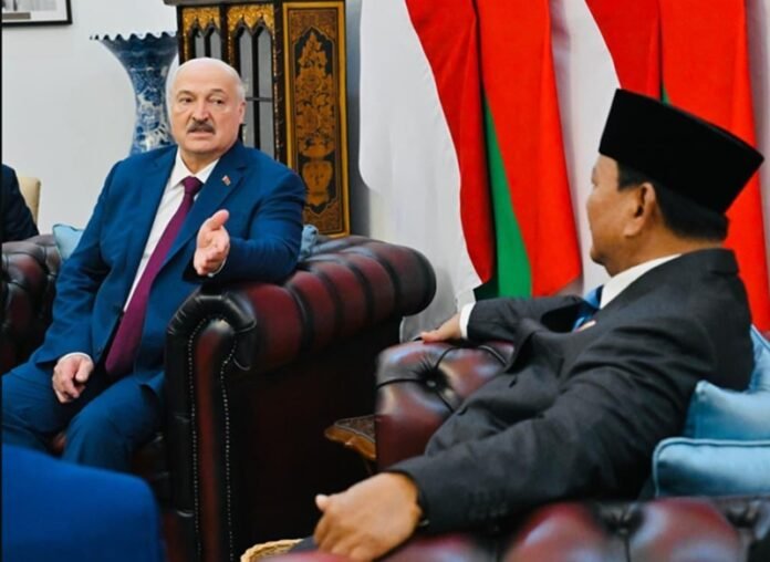 Presiden Prabowo Bersama Presiden Belarusia Holopis