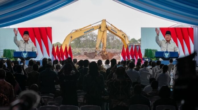 Presiden Prabowo Groundbreaking Lng Masela Holopis