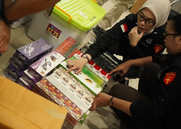 Rokok Ilegal Senilai Rp490 Juta Holopis