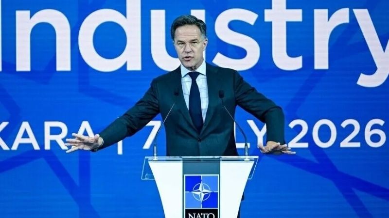 Sekretaris Jenderal Nato Mark Rutte Holopis