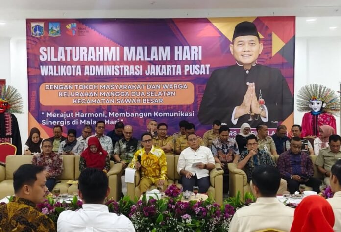 Silaturrahmi Walikota Jakarta Pusat Di Gor Mangga Dua Selatan