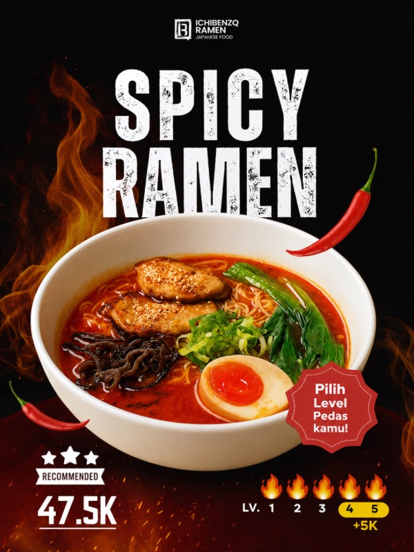 Spicy Ramen Ichibenzq Ramen