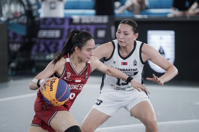 Timnas Basket 3x3 Putri Indonesia Saat Di Fiba 3x3 Womens Series Batam 2026 Holopis