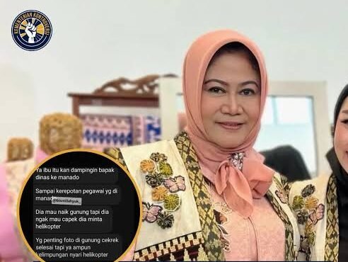 Istri Menteri PU Holopis
