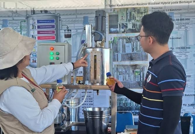 Kementan Kenalkan bioreaktor B100 Holopis