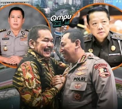 Rivalitas Kejagung dan Polri Holopis