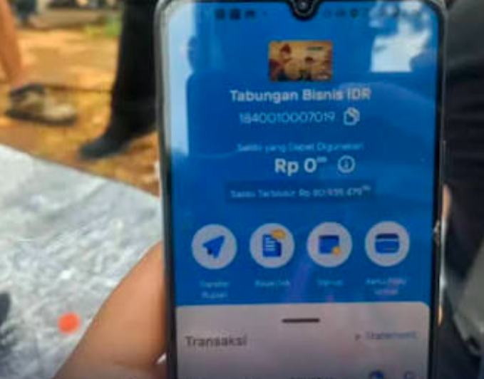 Rekening Terblokir Holopis