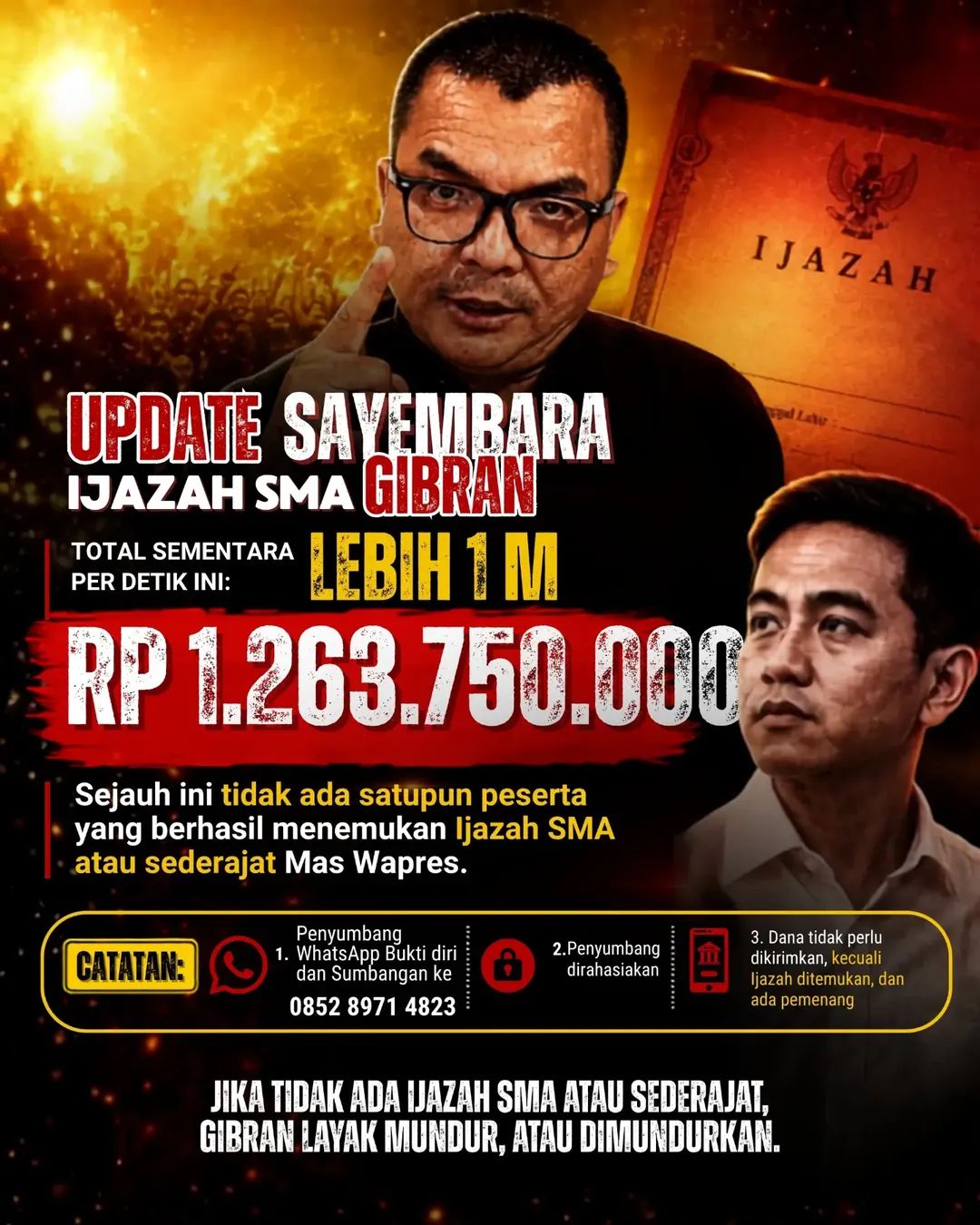 Denny Indrayana Soroti Surat KBRI Canberra soal Penyetaraan Ijazah: “Kok, Meng-Gibran Banget?” Fb Img 1787211942093