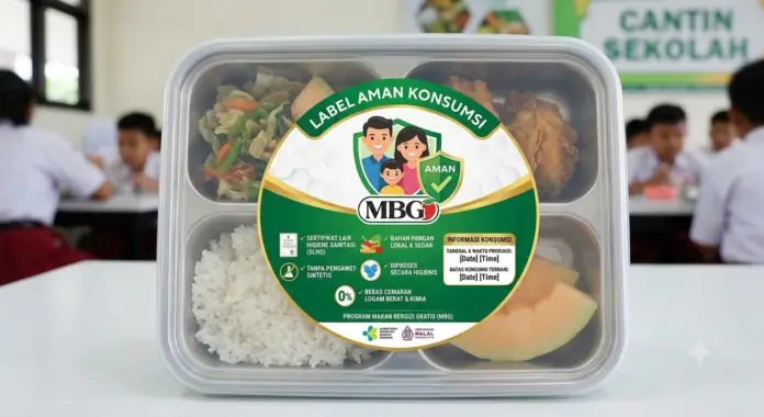 Label MBG Aman Konsumsi Holopis