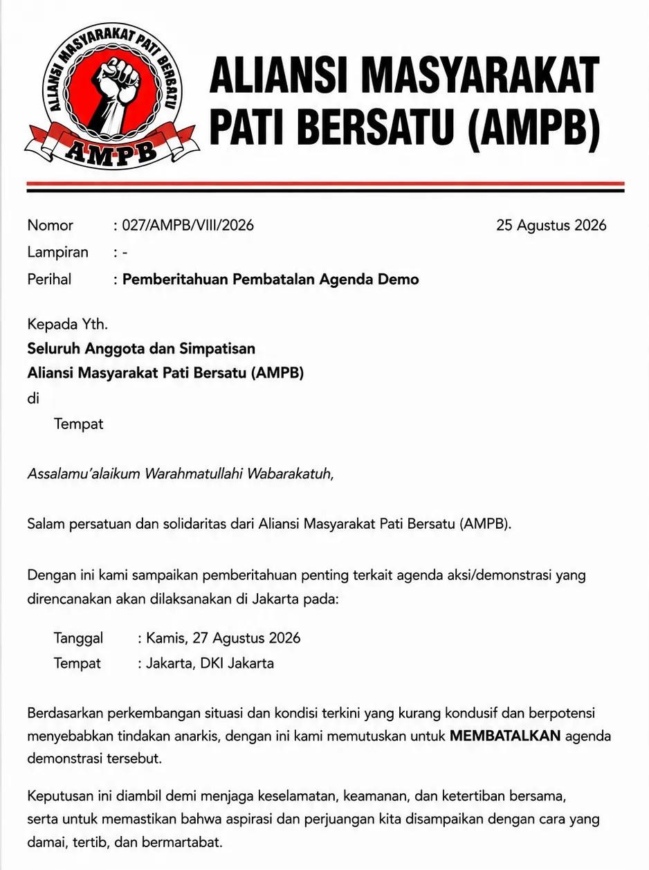 Surat APMB HOLOPIS