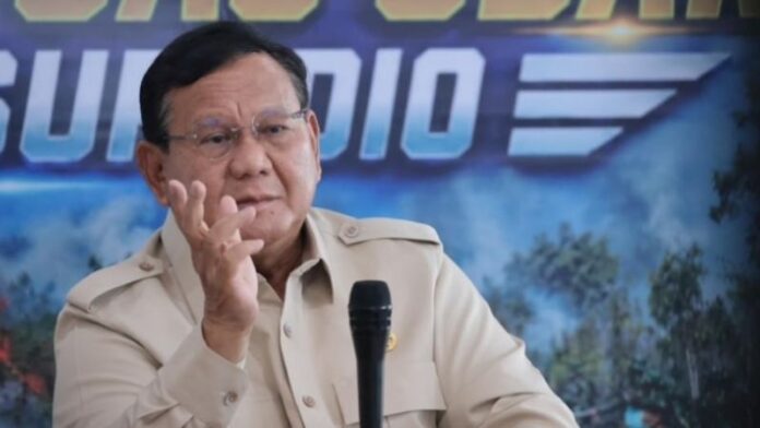 Prabowo Langsung Cek Karhutla Holopis 5