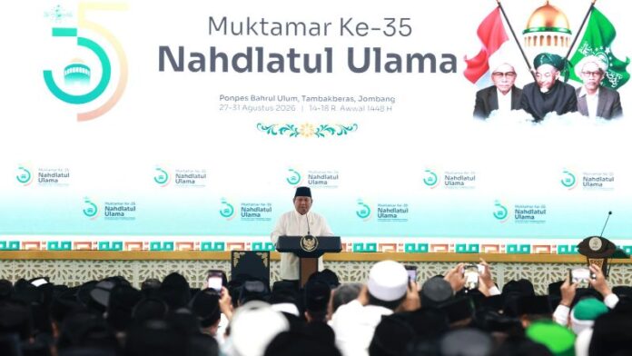 Prabowo Di Muktamar Nu Holopis 1