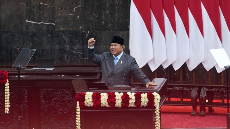 Prabowo Di Sidang Tahunan Mpr Ri Holopis 2