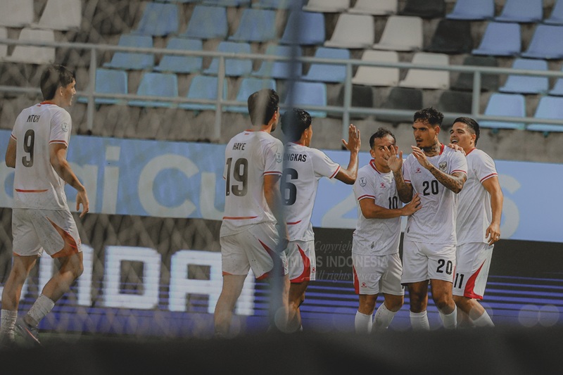 Skuad Timnas Indonesia Saat Selebrasi Gol Lawan Timor Leste Di Piala Aff 2026 Holopis