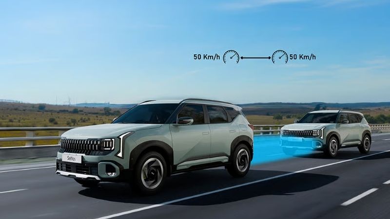 Smart Cruise Control With Stop N Go Kia Seltos Holopis