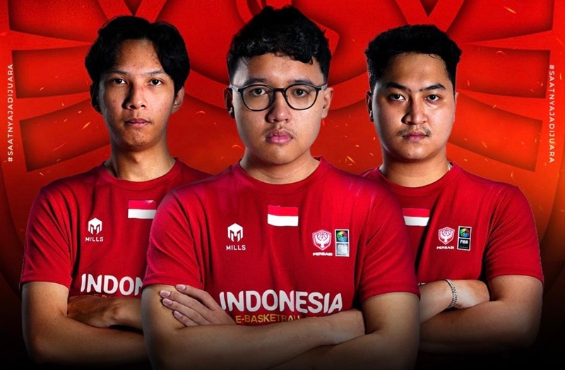 Timnas Basket Esport Indonesia Kategori Nba2k 3x3 Holopis