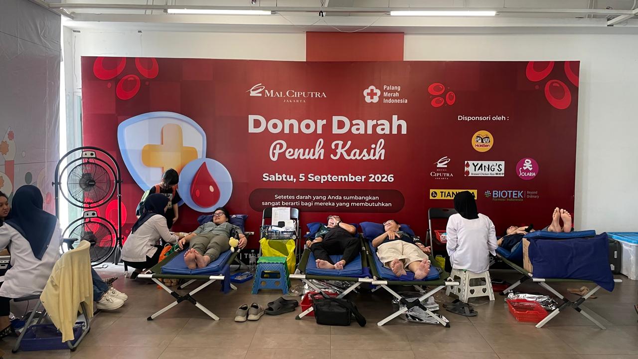 Donor Darah Mal Ciputra Jakarta Holopis 3
