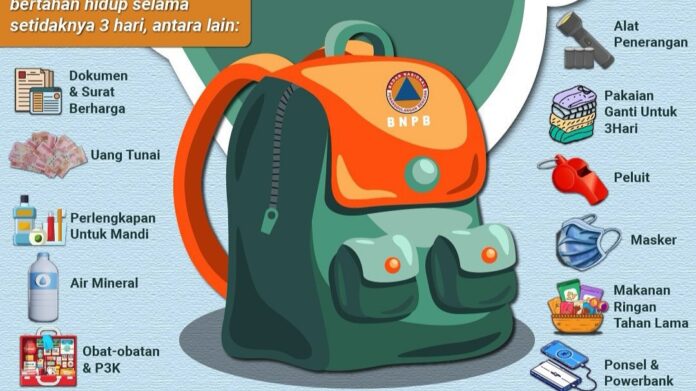 Ilustrasi Tas Siaga Bencana Tsb Holopis