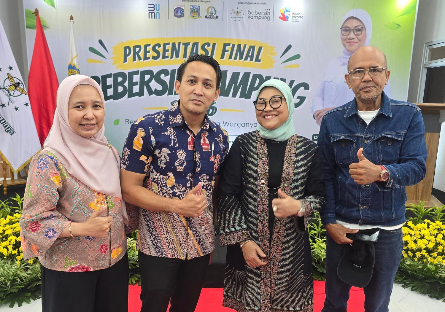 Ketua Rt 11 Ibas Dan Ida Fauziyah Holopis
