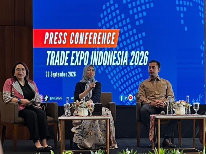 Konferensi Pers Trade Expo Indonesia