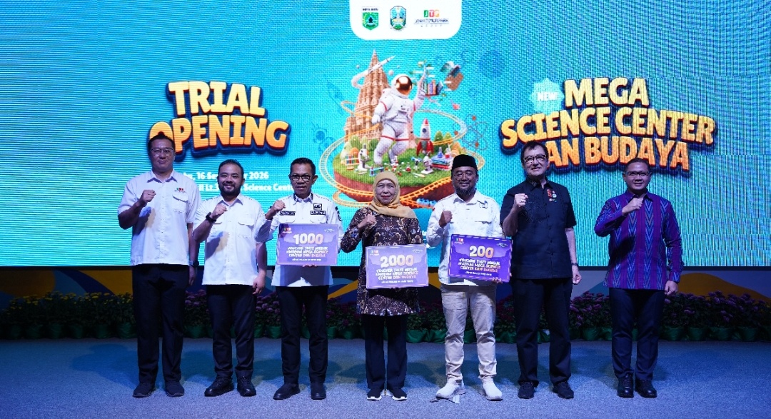 Trial Opening Mega Science Center Dan Budaya Holopis