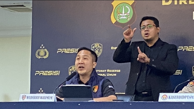 Wadir Reskrimum Polda Metro Jaya Akbp Dewa Anom Danunjaya Holopis