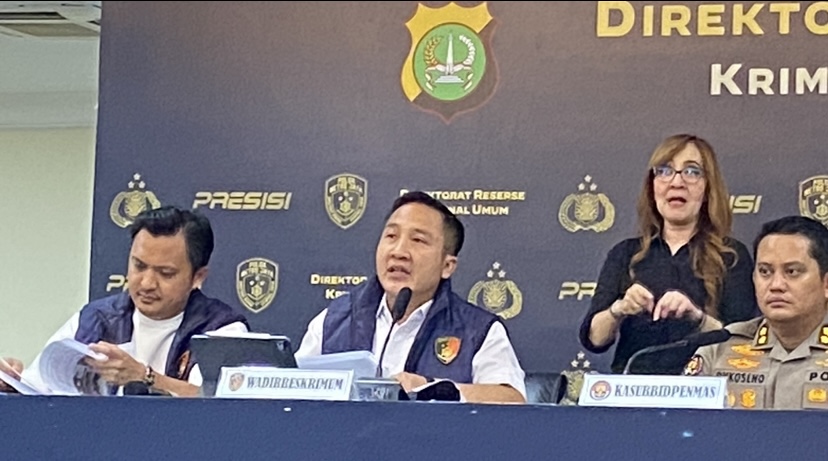 Wadirreskrimum Polda Metro Jaya Akbp I Dewa Putu Gede Anom Danujaya Holopis